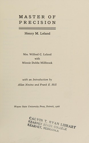 Master of Precision cover