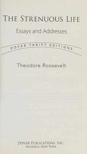 The Strenuous Life cover